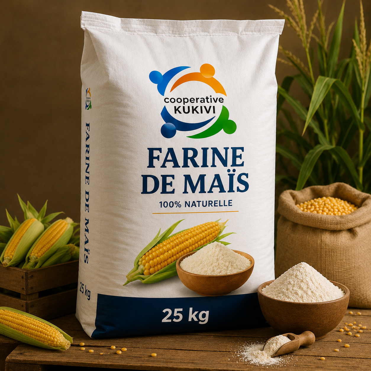 Farine de Maïs de 25kg